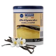 Pasta Delipaste Sabor Baunilha Vainilla Super 1,2kg Fabbri Sobremesas Doces Sorvetes Itália