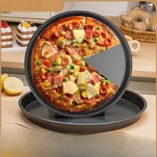 Forma Teflon Assadeira Redonda Pizza Grande 36cm Assar Pizza Tradicional Pizzarias Restaurantes