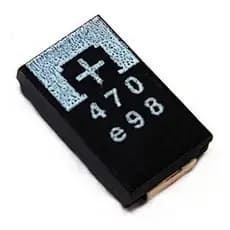 8 Capacitores Tantâlo 470uf 2.5v