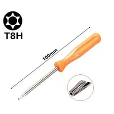 Chave Torx T8 ou T6 Furo para Controle Xbox One X360 e Xbox Série S X