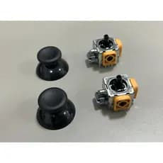 2 Botões analógicos 3 D + 2 Botões analógicos preto para Xbox 360