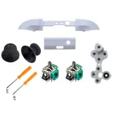 Kit Reparo para Controle Xbox Série S / X Branco 1914 ( 9 peças )