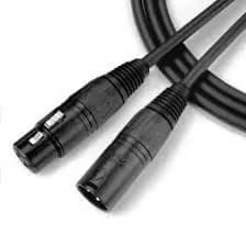 Cabo Xlr Cannon Alumínio Cobre E Pvc-emborrachado Amplitec
