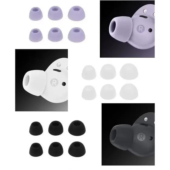 Borrachinha Ponta Fone Compatível Galaxy Buds2 PRO / Buds 2 PRO
