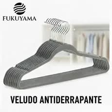 CABIDES DE VELUDO CINZA ULTRA FINO ADULTO FUKUYAMA Gancho Giratório 360