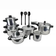 Jogo De Panela Polido Panela De Pressão 4.5 L Kit Talher