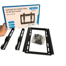 Suporte Tv Fixo Lcd Led Painel Parede 14 - 42 Polegadas