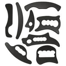 Liberação Miofascial Kit Instrumento Massageador Profissional Para Tratamentos Massagem Muscular Fisioterapia Fitness