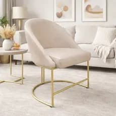 Cadeira de Jantar Lua - Design Elegante e Versátil