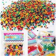 Bolinha de Gel Kit C/48 Pacote Bolinha De Gel que cresce na água pra Enfeites Festas Decorações