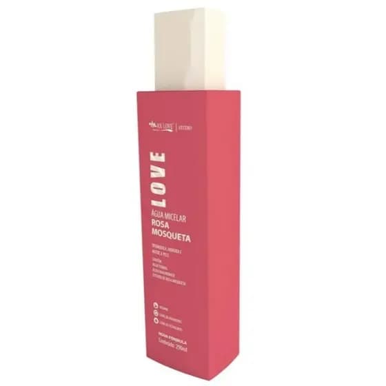 Água Micelar Max Love Rosa Mosqueta - 290 ml nova embalagem