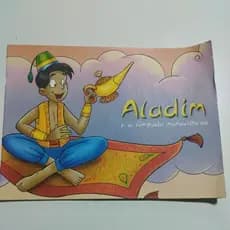 livro infantil Aladim e a lâmpada maravilhosa