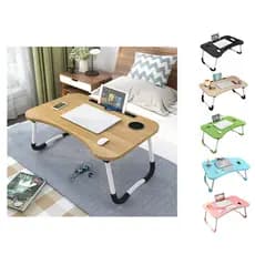 Mesa Portátil Dobrável Para Notebook Home Office Estudo Refeição Cama