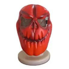 Máscara Festa Halloween Plástico Abóbora Assustadora Terror
