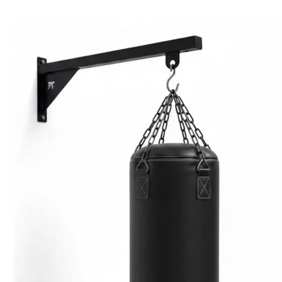 Suporte de Parede Reforçado Para Saco de Pancada - Boxe, Muay Thai e MMA - Alta Carga Treino Intenso