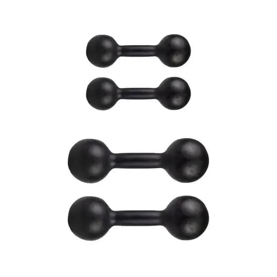 Pares De Halter 2 Kg Pintado + Par Halter3 kg Pintado Academia Treino Em Casa