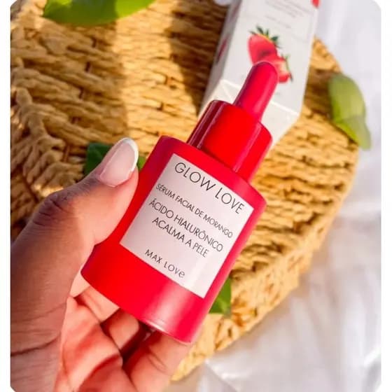 Sérum Facial Glow Love Morango - Max Love
