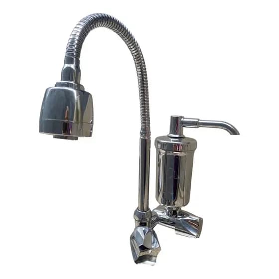 Torneira Com Filtro Cozinha Parede Gourmet ABS