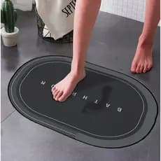 Tapete ultra absorvente para banheiro - Verde