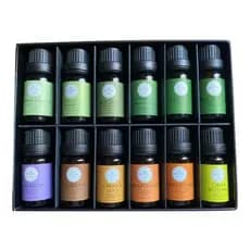 Kit de 12 óleos essenciais - DiCare Nature