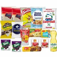 Cesta Básica de Alimentos Essenciais Completa 16 Itens