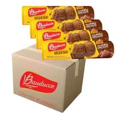 Biscoito Bauducco Recheado Bolacha - 140g Caixa Com 56un