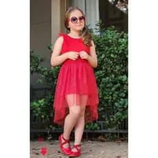 conjunto ou vestido  vermelho natal moda blogueirinha mini diva vestido  para criança