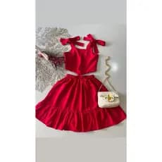 vestido viscolinho 4 a 12 anos roupa arrumada de criança menina  natal e ano novo lançamento