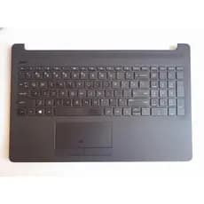 TECLADO C/ CARCAÇA TOUCH NOTEBOOK HP15-DB0011DX USADO!!