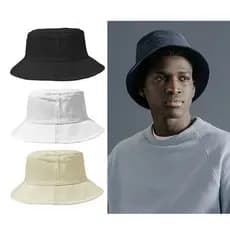 Chapéu Bucket Hat Lisos Boné Balde Pescador Varias Cores