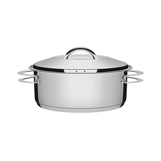 Panela Caçarola 24 Cm Solar Inox Tramontina Fundo Triplo