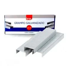 Grampo P/ Grampeador 26/6 Galvanizado C/ 5000 Unidades