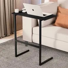 Mesa Suporte Notebook Portátil Pés de Ferro Moderna Sofisticada Prática MDP