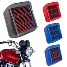 Filtro Ar Esportivo Lavável Titan 125 2000 / 2004 Fan 125 2005 / 2008 *SEM MOLDURA*