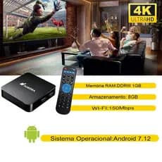 Aurora Elite TV BOX 4K UHD WiFi Dual band 1GB/2GB RAM 8GB/16GB ROM