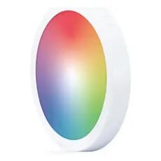 Ekaza Painel Led Inteligente Wifi 18w Rgb Sobrepor Redondo