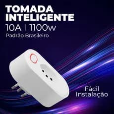 Tomada Inteligente Wifi Com Medidor De Comsumo Alexa Google home Ekaza
