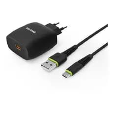 Kit Carregador Qc3.0 Super Rápido + Cabo Usb