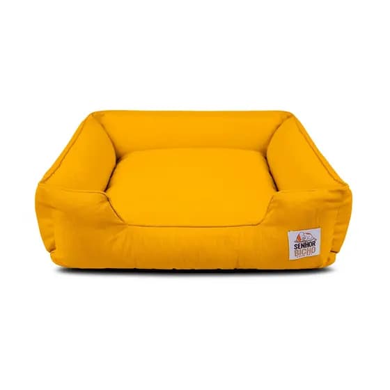 Cama de Cachorro Impermeável Caminha Pet com Zíper Pandora 63x63 Solar