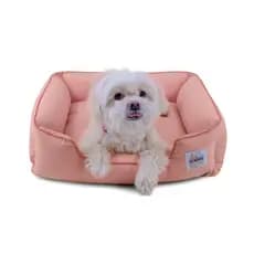 Cama de Cachorro Impermeável Caminha Pet com Zíper Pandora 53x53 Várias Cores