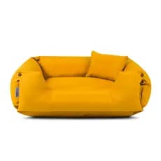 Cama de Cachorro Impermeável Caminha Pet Dupla Face Lola 65x50 Solar