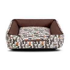 Cama de Cachorro Impermeável Caminha Pet com Zíper Pandora Várias Cores Confortável Fácil Limpeza