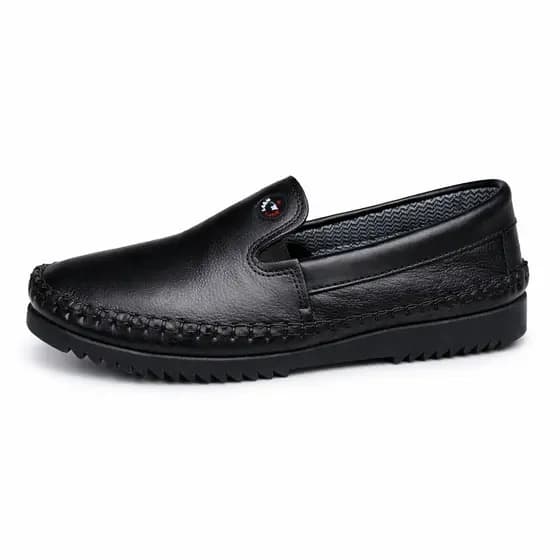 Mocassim Masculino Couro Legítimo Confortável – Sapatilha Masculina Casual Antiderrapante