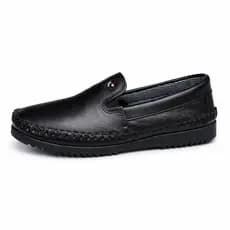 Mocassim Masculino Couro Legítimo Confortável – Sapatilha Masculina Casual Antiderrapante