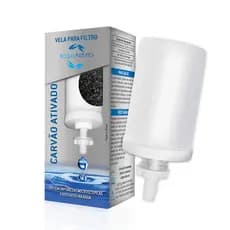 Vela Refil Para Filtro Barro Carvão Ativado AcquaAzzurra Cerâmico