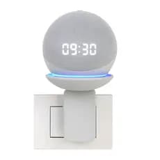 Suporte para Alexa Echo Dot 4 Tomada Compartimento para Fios