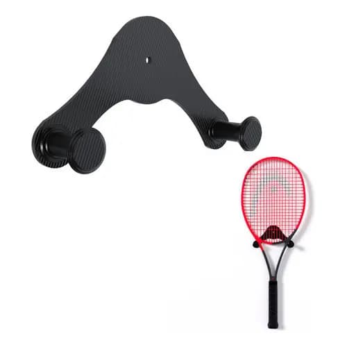Kit 2 Suporte Raquete Tennis Beach Tênis Frescobol Etc