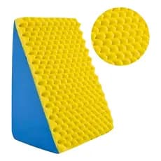 Encosto Triangular Com Capa Travesseiro Massageador Coluna Com Capa Almofada Apoio Pés Cervical