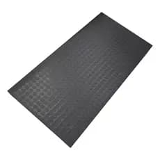 Tapete Piso De Borracha Moeda Anti Derrapante 75cm x 1,30m Emborrachado Academia Rampa Garagem Box