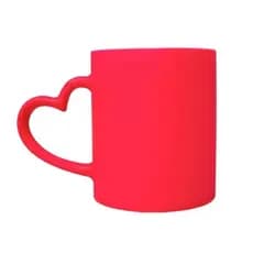 Caneca fosca PERSONALIZADA COM SUA FRASE  com alça de coração 1UNIDADE| presentedia das mães| caneca mãe| namorado |namorada |presente dia das mães| caneca personalizada